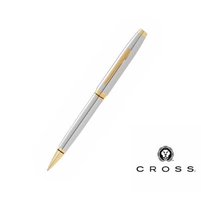 CROSS Coventry Polished Chrome/Gold Tone BP Pen AT0662-2