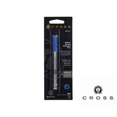 CROSS Slim Gel Rollerball Pen Refill - Blue - 8910-2