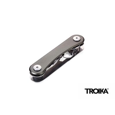 Troika Clever Key Organizer Pocket Tool Titanium and Chrome Fini