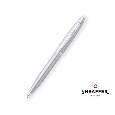 Sheaffer 100 Brushed Chrome Ballpoint Pen