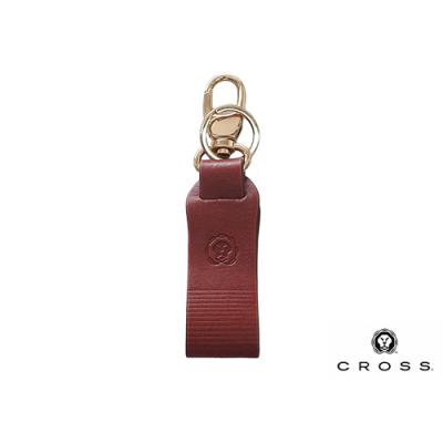 CROSS Cognac Leather  keychain