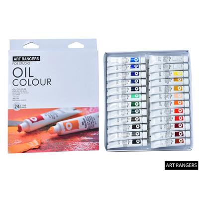 ART RANGERS Oil Colors Set of 24 Tubes 12Ml

