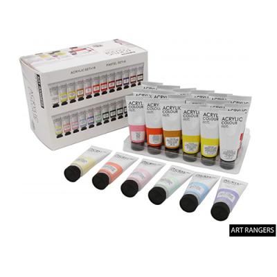 ART RANGERS Acrylic Colors Set of 24 Tubes22Ml
