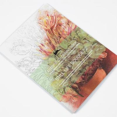 PEPIN Still Life Bouquets , Artists’ Colouring Book