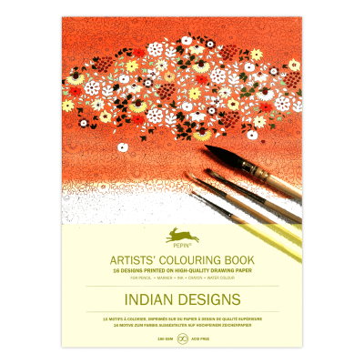 PEPIN Indian Designs , Artists’ Colouring Book