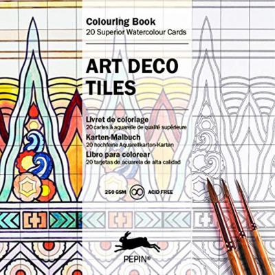 PEPIN Traditional Dutch Tiles, Colouring Cards