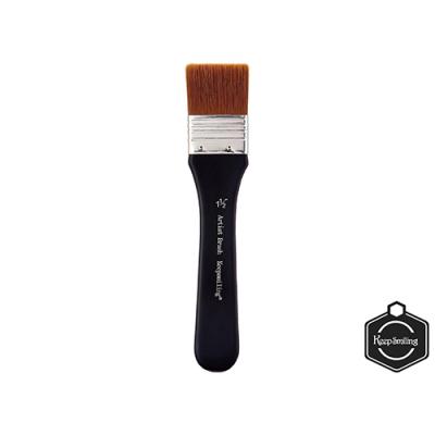 Keep smilling 1.5 flat paint brush - black