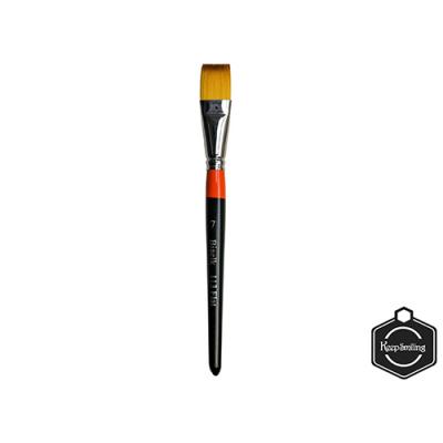 KEEP SMILING Flat painting brush, size 7