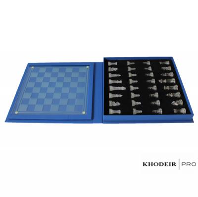 Crystal Chess Set With Box Large