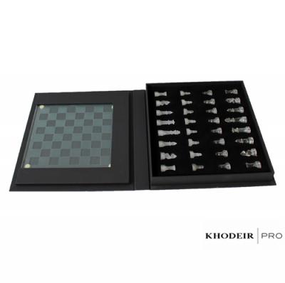 Crystal Chess Set With Box Small