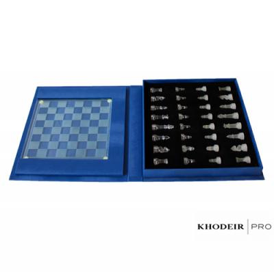 Crystal Chess Set With Box Small