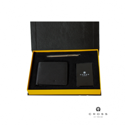 CROSS Set (Pen-wallet-Metal card holder)