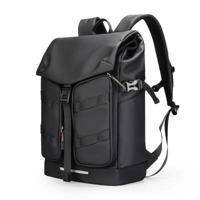 MARK RYDEN Business Backpack for Men, 17.3 Inch Laptop Backpack with High Tech Magnetic Snap, Waterproof Fashion Casual Backpack Ideal for Working, Daily Life, Black, 18.2 x 12.5 x 5.9 inch, Casual