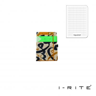I-Rite Notebook Hard cover 9 x 14 cm -Squared
