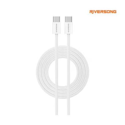 Riversong Cable Type-C to Type-C 60W Lotus 10 1m Light Gray