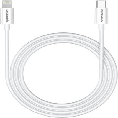 Riversong Cl76 Lotus 08 Usb-C To Lightning Cable - Grey