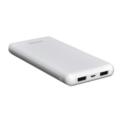 Iconz XPB10W SPARK P15 10000mAh Dual USB-A Power Bank -White